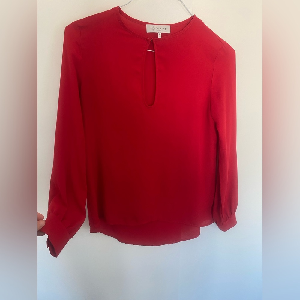 Red Blouse - Picture 3 of 4